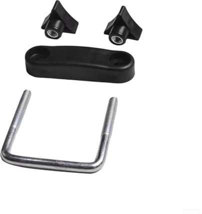 U Bolt Roof Rack Clamps for Luggage Frame Retainer Clip, and Easy to Use (Inner diameter 8cm)