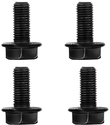 4 Stück Fahrrad Tretlager Schrauben M8 x 18 mm Kurbel Fahrradschrauben Befestigungsschrauben 8 mm Tretlagerschrauben Teile für Mountainbike Rennrad MTB