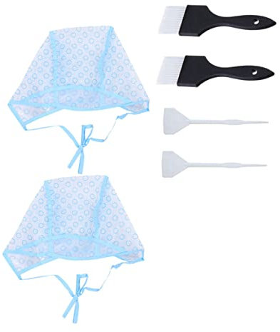 Healeved 6stücke Teiliges Haarsträhnen Kippkappe Und Haarfärbebürstenhaken Haarfarbenset Für Salonhaar Und Diy-färbung Zu Hause