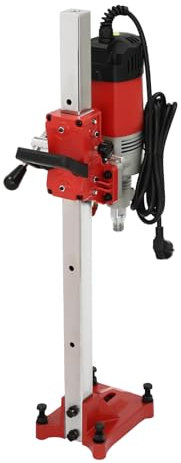 Carotteuse à sec et humide, support de carottage à béton, système de forage à béton manuel avec support de perçage, profondeur de perçage maximale 80 cm, diamètre de perçage 0-165 mm, pour ouverture