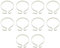 10 pezzi di arresto del nastro del freno della catena for motosega Husqvarna 235 235E 236 236E 240 240E for 530057923 530 05 79-23 parti di ricambio
