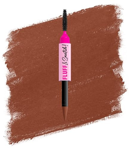 NYX Professional Makeup, Fluff & Snatch Brow Powder Pen Creme-zu-Puder-Brauenfüller 03 Auburn