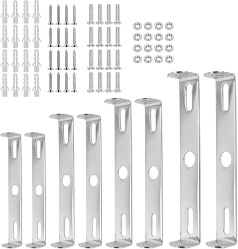 Lampenhalterung Decke 8 Stück 80/90/100/110mm Deckenhalterung Lampe Deckenleuchte Montagehalterung Deckenleuchte Halterung für Home Office Deckenbeleuchtung Ersatzteile für Leuchten mit Schrauben