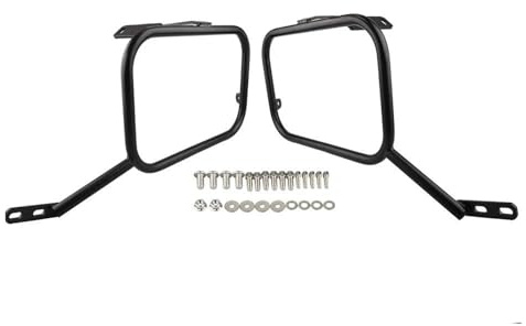 Hinterradgepäckträger Für Scrambler 400 800 Für Desert Sled Für Icon Für Urban Enduro Für Motard Rechte Seite Trunk Bag Unterstützung Linke Halterung