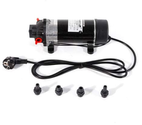 160M selbstansaugende Druckerhöhungspumpe 220V 100W Wasserpumpe Hauswasserwerk automatischer Haushalt Edelstahl Booster Pumpe Reiner Kupferdraht für Wasser Heizung Solar Wasserfilter Pipeline