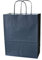 PGV Papiertragetaschen farbig mit Kordel BLAU Blue - Verschiedene Größen und Mengen (23 + 11 x 29 cm, 50 Stück)