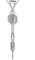 Goldene Hufeisen Dartpfeil Anhänger mit Halskette 925 Echt Sterling Silber Frauen Herren Kette Dart Pfeil