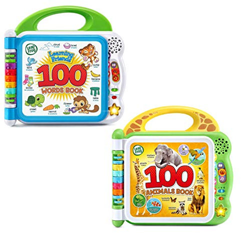 LeapFrog 100 Words and 100 Animals Book Set (Frustration Free Packaging)