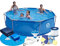 Avenlur Piscina sobre el suelo de acero inoxidable, 10 pies, con fácil instalación (solo piscina)