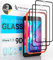 [3 Stück] LYMANO Panzer-Folie Glas Full Screen für iPhone 7 iPhone 8 Display-Schutzfolie Schutzglas Glass Protector [Anti Kratzer] [Blasenfrei] [Komplett Abdeckung] (4,7 Zoll) Schwarz (Black)
