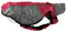 JEGGO High Heat, kälteabweisender Winter-Hundemantel, mit weichem Fleece-Innenfutter, Wasser- und Winddicht, optimale Passform, mit beidseitig zu öffnendem Reißverschluss (Weinrot/Grau, 38 cm)