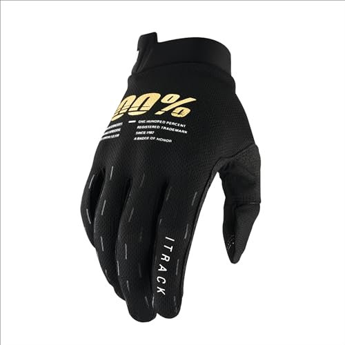 100% MTB-Handschuhe iTrack Schwarz Gr. M