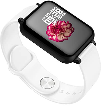MicLee 1.3 Zoll Damen Herren Smartwatch Fitness Armband Fitness Tracker Wasserdicht IP67 Fitness Uhr Sportuhr Schrittzähler für Android iOS Handy Smart Watch