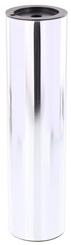 WAGNER Möbelbein/Tischbein/Möbelfuß/Systemrohr TENO - Ø 50 x 191 mm, individuell mit TENO System und QuickClick kombinierbar, Stahl verchromt, Tragkraft 50 kg - 12901501