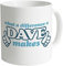 Crunchy Carrots What a Difference Dave Makes Funny White 11 oz Mug
