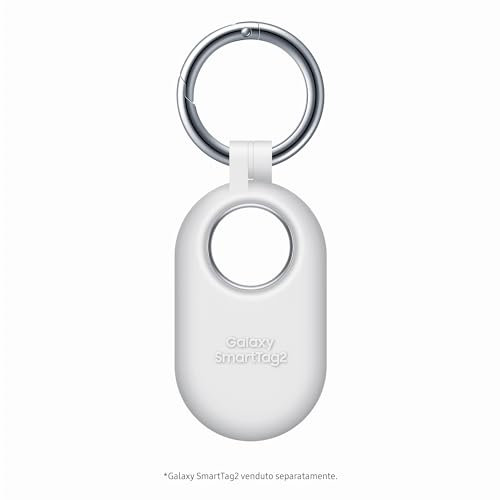 Samsung Coque Galaxy Officielle en Silicone pour SmartTag2, Blanc