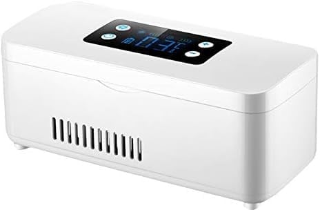 Mini-Insulin-Kühlbox – Tragbarer Medizinischer Smart-Home-Lade-Kühlschrank, Auto-Serum-/Augentropfen-Aufbewahrungsbox, Ultraklares Großes Display,Niedrige Übereinstimmung,Constructive23