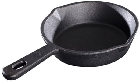 Alipis 1 Pc wok antiadherente cacerola antiadherente frigideira antiadherente plato horno wok sartén de hierro wok para freir antiadherente wok redondo de hierro Black