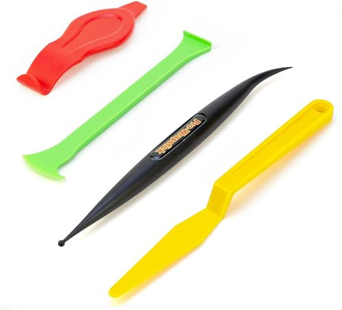 Umaki Vinyl Wrap Tuck Tool Window Film Tools Car Tinting Kit, Car Wrap Tool kit, for Tucking Film &Car Vinyl into Door Gap & and Full Wrapping Around the Auto Panel edges,4pcs
