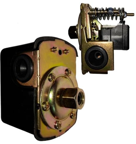 PAG Turbo GmbH® - Druckschalter Steuerung für Hauswasserwerk Gartenpumpe mechanisch oder elektronisch mit Trockenlaufschutz (Mechanisch)