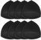 SKENGWEL 4 Paar BH Einlagen Bra Pads herausnehmbaren Sport BH,Bikinis Unterwäsche Einsätze Pads (4 Pairs Black D/E)