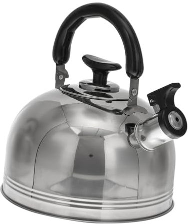 Zerodeko Tetera Eléctrica De Acero Inoxidable Hervidor De Agua Eléctrico Portátil Para Hogar y Oficina