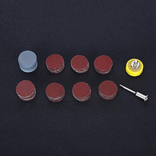 Disco de Lijado, Almohadilla de Pulido para Taladro 1 Pulgada Discos Lijado