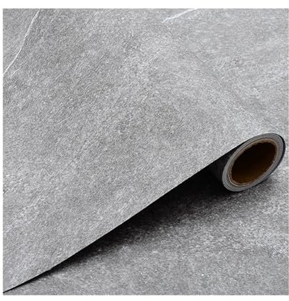 Linoleum Boden,Vinylboden Selbstklebend 40CM Verdicken Holzmaserung Boden Aufkleber Industrie Zement PVC Vinyl Boden Aufkleber Selbst-adhesive Wasserdichte Fliesen Aufkleber Wohnkultur(40cm C)