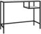 Tomostar Bureau d'ordinateur, Table Informatique Table d’étude Marbre Blanc 100x36x74 cm Verre trempé