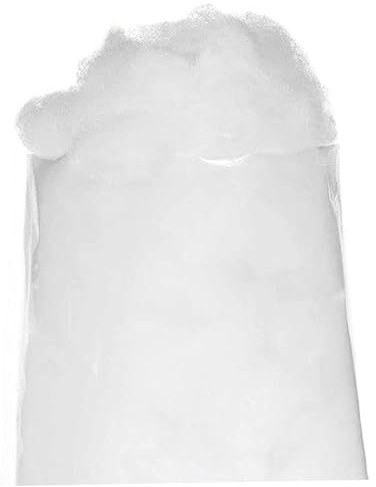 fkngcp Noël Faux Neige 120g Blanc Shaggy Bricolage de Farce décorative Artificiel Neige Animal de Compagnie Noël pour décor fête d'arbre nativité Ensemble Artificiel