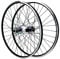 26 27.5 29 Zoll Fahrrad Laufradsatz Mountainbike Felge Disc/V Bremse Vorne 2 Hinten 4 Lager 32 Löcher HG Laufräder 7-12 Speed Schnellspanner Kassette 2200g(Colorful_29inch)