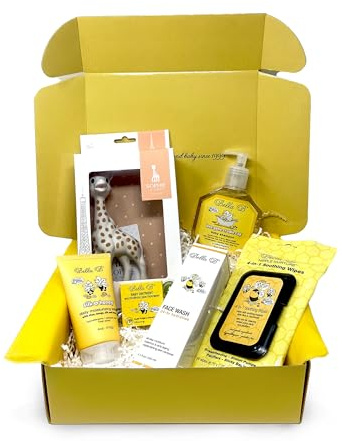 Bella Box - Includes Sophie La Girafe With Bella B Naturals Skin Care Collection For Mom and Baby