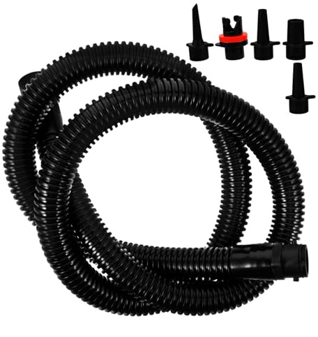OFFIGAM Kayak Inflator Pump Hose Extension Tube for Inflatable Boats and Air Beds Lightweight Plastic Air Pump Accessory for Outdoor Inflatable Equipment
