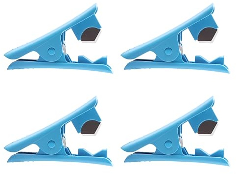 AMZSKU 4 Stück PVC-Rohrschneider Nylon Kunststoff Schlauchschneider für bis zu 12.7mm OD PU PE Rohr, Blau