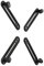 Mount-It! VESA Mount Adapter Mounting Kit For Non-VESA HP ACER Samsung DELL Asus Monitors 13 to 27 Inch LCD LED Screens, VESA 75 and 100 Compatible