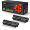 2X Print-Klex Tonerkartuschen kompatibel für Canon Fax L150 Fax L170 3500B002 728 Schwarz Black - Office Serie