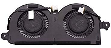AJPARTS UK New Laptop Cooler for Dell XPS 13 9370 9380 CPU Double Cooling Fan Compatible with Dell DP/N: 0980WH, 980WH ND55C19-16M01 ND55C19-19A14