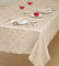 PRIME LINENS Home Decorative Classic Damask Printed Jacquard Tablecloth Rectangle Round Runner Napkin Table Cover Cloth Protector for Kitchen Picnic (Beige, Runner 13x72)