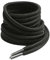 VSUDO 130 cm Lacci Nero Rotondi per Scarponi/Stivali, Stringhe ø4 mm per Scarpe da Passeggio, Black Boots Lace, Lacci Nero per Scarpe da Lavoro/Escursionismo/Sicurezza/Trekking (2 Paia-Nero-130cm)
