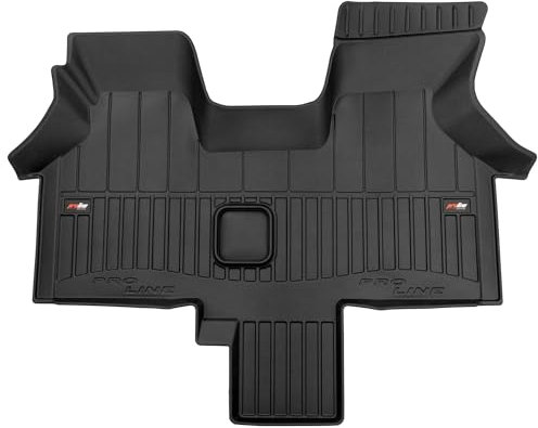 MOTOS Gummimatten Auto Fussmatte passend für Volkswagen Transporter T4 1990-2003 Verbessern Sie Ihren Reisekomfort mit Antirutschmatte Auto 3D- Allwetter fußmatten Auto, Schutz vor Verschmutzung
