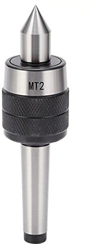MT2 Lathe Center Mini Live Revolving Milling Center Taper Metal Work Lathe Tool for Lathe Head Machine