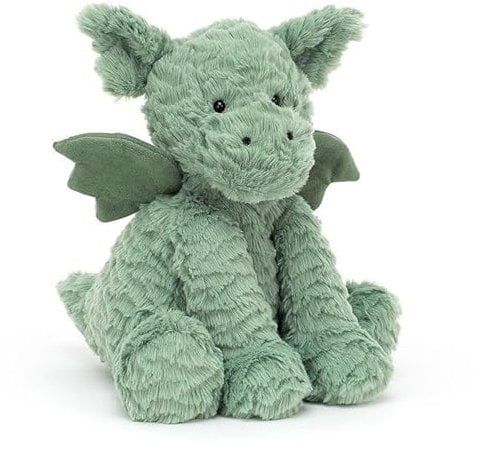 Jellycat Fuddlewuddle Dragon Medium - L: 8 cm x l: 10 cm x h: 23 cm
