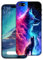 WUACYEAMING Hülle für iPhone 5/5S/SE(2016),Aesthetic Motiv Weiche Silikon Muster TPU Bumper Stoßfest Schutzhülle Transparent Mädchen mit Cover HandyHülle case Pattern-(Wolf)