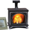 EHOTER Puppenhaus LED Kamin Miniatur Szene 1/12 Maßstab Puppenhaus Miniaturen Kamin und Feuerfee Landschaft Mini Möbel Zubehör LED Feuer Flamme Licht Weihnachtsdekoration (Kamin)