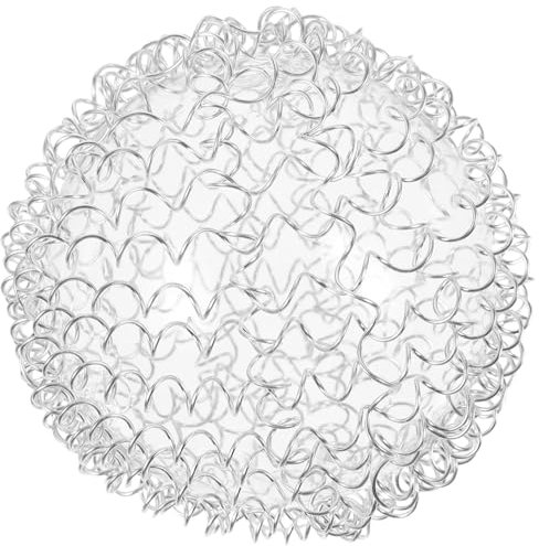 TOGEVAL Lampenschirm Aus Glas Und Aluminiumdraht Für Pendelleuchten Tischlampen Und Kopflampen Ersatzlampenschirm Für Nachttischlampen Und Schreibtischlampen Zubehör Für Stehlampen Und Woh