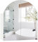 CLIPOP Spiegelschrank Bad,Wandschrank mit Spiegel und Verstellbarem Regal,Badezimmerschrank für Bad Dusche Zimmer Wohnzimmer,55 x 14 x 60 cm