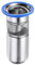 QUARKZMAN Preventivo Reflusso Scarico Doccia, Valvola Scarico Unidirezionale 100 x 42mm/3.9 x 1.6 Acciaio Inossidabile Scarico Pavimento, Tappi Anti-Odore per Bagno, Cucina e Balcone