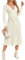 Newshows Jumper Dress for Women UK Ladies Sweater Dress Knitted Sweater Dresses with Belt for Autumn Winter Beige