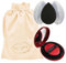 Make Up Bundle With Tirtir Korean Cushion Foundation Mask Fit Red SPF 40 PA++ 21N Ivory 18g Full Size, Beauty Blender With Travel Case And Mojee Beauty Canvas Bag