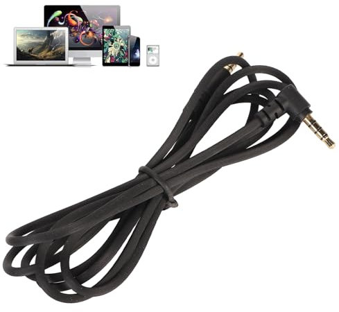 3.5mm Replacement Sound Audio Cable Headset Extension Cable Professional for Razer BlackShark V2 Pro/Barracuda X/Razer Nari Ultimate 1.5m / 4.9ft